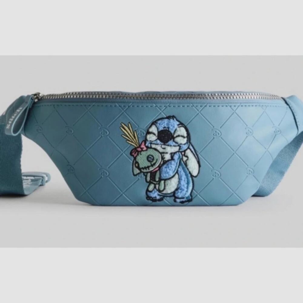 Disney Stitch Embroidered Belt Pouch | NWT
